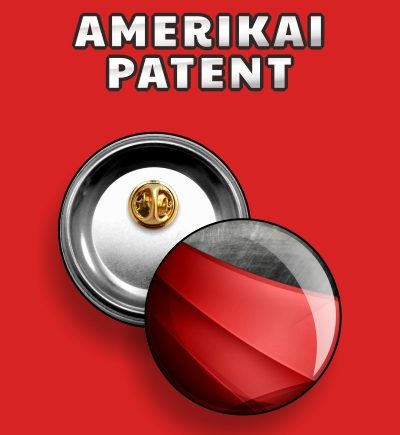 Amerikai patent kitűző