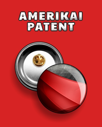Amerikai patent kitűző